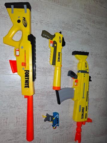 Nerf fortnite wapens beschikbaar voor biedingen