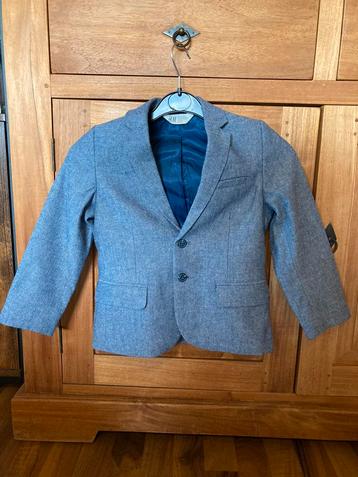 Blazer vest maat 116 met ellebooglappen