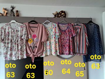 Blouses mt Xl/XXL  beschikbaar voor biedingen