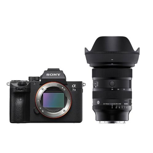 Sony A7 III + Sigma 24-70mm f/2.8 DG DN II Art, Audio, Tv en Foto, Foto | Lenzen en Objectieven, Zo goed als nieuw, Accessoires