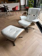 Eames Lounge Chair met Ottoman (replica), Huis en Inrichting, Fauteuils, Ophalen, Gebruikt