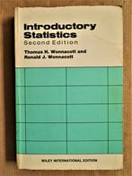 Introductory Statistics - 1972 -Thomas & Ronald J. Wonnacott, Utilisé, Envoi, Thomas & Ronald Wonnacott, Management