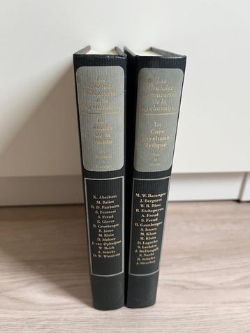 2 boeken uit "Les Grandes découvertes de la Psychanalyse"