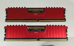 Corsair Vengeance LPX 16 GB (2x8) DDR4 3000 MHz CL15 RAM-set, Computers en Software, RAM geheugen, Ophalen of Verzenden, DDR4