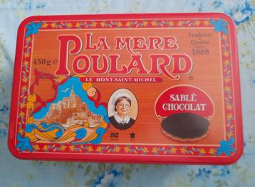 Jolie boîte en métal La Mère Poulard, Enlèvement ou Envoi, Comme neuf
