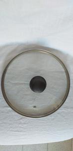 Couvercle en verre 23,5 cm, Maison & Meubles, Cuisine | Casseroles & Poêles, Enlèvement ou Envoi, Comme neuf, Verre