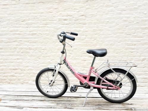 Minerva kinderfiets roze, Fietsen en Brommers, Fietsen | Kinderfietsjes, Gebruikt, 16 tot 20 inch, Ophalen