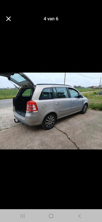 Opel zafira b met werk aan  beschikbaar voor biedingen