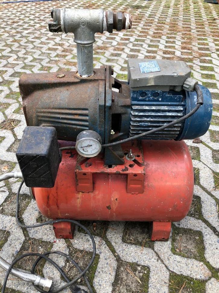 Hydrofoor Groep, Tuin en Terras, Waterpompen, Gebruikt, Elektrisch, Hydrofoorpomp, Ophalen