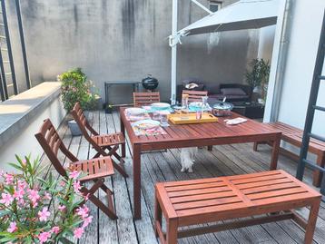 Tuinset Tafel & stoelen IKEA beschikbaar voor biedingen