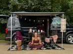 Volkswagen T6 transporter Camper - 2016 - dieselverwarming, Auto's, Euro 5, Zwart, Grijs, Particulier