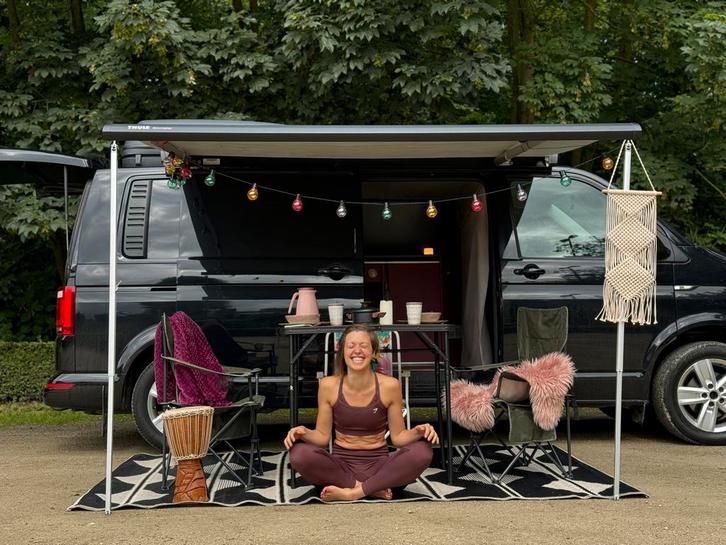 Volkswagen T6 transporter Camper - 2016 - dieselverwarming, Auto's, Volkswagen, Particulier, Transporter, Airbags, Airconditioning