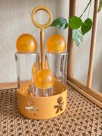 Service à condiments orange King-Kong Girotondo Alessi, Huis en Inrichting, Glas, Overige typen, Overige stijlen, Gebruikt
