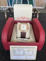 Geovani Diamond Watch, Handtassen en Accessoires, Horloges | Heren, Overige materialen, Leer, Rolex, Polshorloge