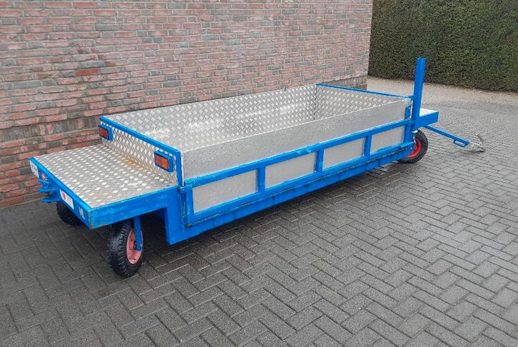 Transportwagen met 4-wiel besturing, Bricolage & Construction, Outillage | Outillage à main, Utilisé, Enlèvement