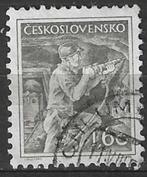 Tsjechoslowakije 1954 - Yvert 761 - Arbeiders (ST), Postzegels en Munten, Verzenden, Overige landen, Gestempeld
