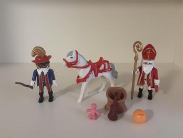 PLaymobil Sint en Zwarte Piet - compleet beschikbaar voor biedingen