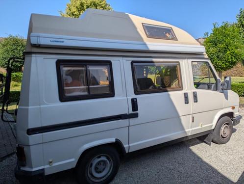 Oldtimer Peugeot J5 Campervan, Caravans en Kamperen, Mobilhomes, Particulier, tot en met 4, Buscamper of Camperbus, Overige merken
