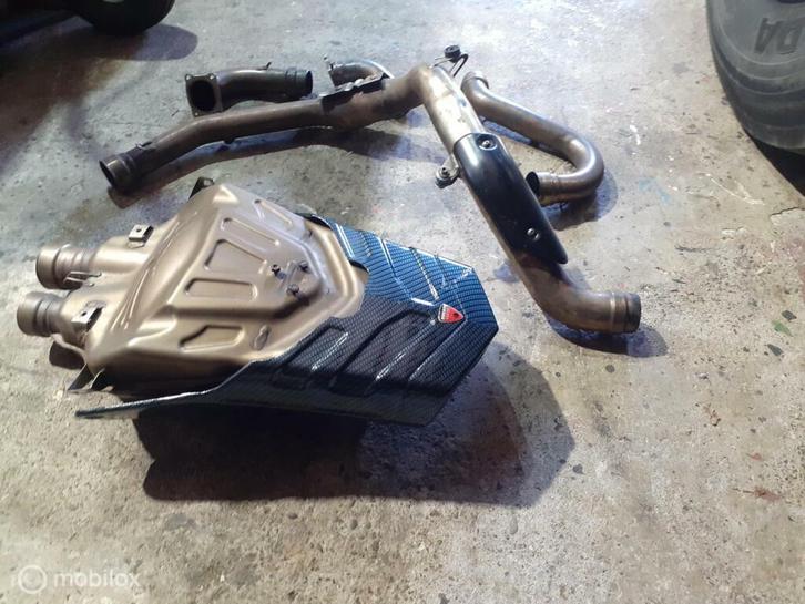 Uitlaatsysteem uitlaatdemper uitlaatbochten uitlaat 749 999, Motoren, Onderdelen | Ducati, Gebruikt, Ophalen of Verzenden