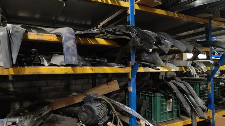 Magazijn werkplaats stelling platen stelling, Huis en Inrichting, Kasten | Overige, Gebruikt