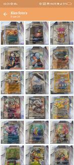 400 hits ongeveer met de dubbels erbij waarde 1500 of ruilen, Hobby en Vrije tijd, Verzamelkaartspellen | Pokémon, Ophalen of Verzenden