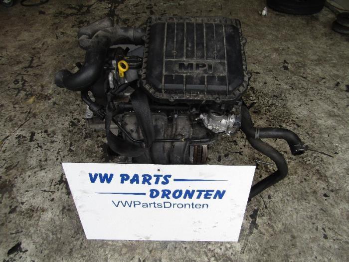 Motor van een Skoda Citigo, Auto-onderdelen, Motor en Toebehoren, Skoda, Gebruikt, 3 maanden garantie, Ophalen of Verzenden