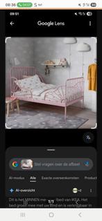 Bed met matras, Kinderen en Baby's, Kinderkamer | Bedden, Ophalen, Matras