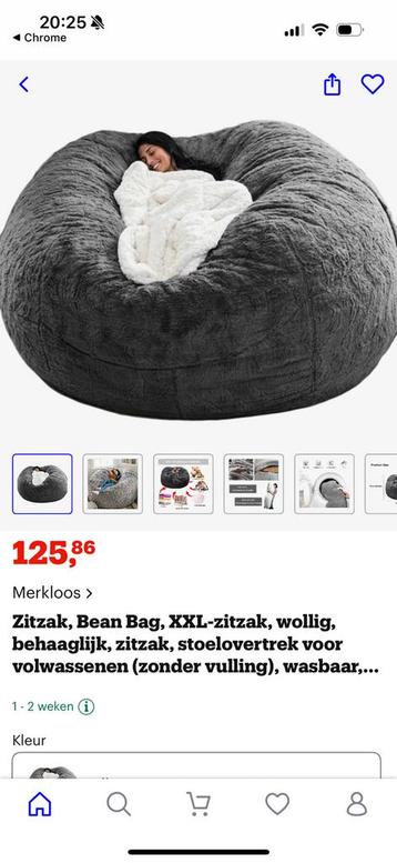 XL Zitzak (MET vulling) beschikbaar voor biedingen