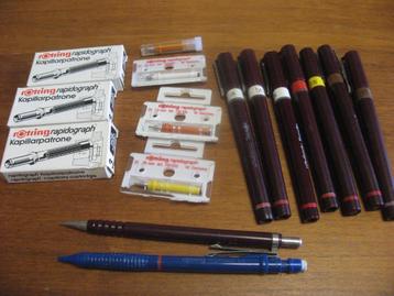 lot ROTRING rapidograph + accessoires, Enlèvement ou Envoi