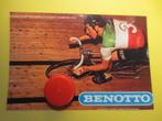 wielerfoto 1976 team benotto  francesco moser, Comme neuf, Envoi