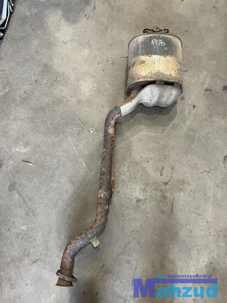 MERCEDES SLK R170 2.3 Einddemper uitlaat 1996-2004, Auto-onderdelen, Uitlaatsystemen, Mercedes-Benz, Gebruikt, Ophalen of Verzenden