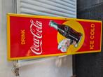 Coca-Cola emaille bord, Verzamelen, Ophalen, Zo goed als nieuw