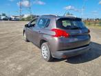 Peugeot 2008 1.2benz met maar 89986km 1ste eigenaar, Voorwielaandrijving, Euro 5, Zwart, 5 deurs