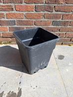 Stevige Kweekpot plantenpot vierkant 24x24x28cm, Tuin en Terras, Bloembakken en Plantenbakken, Ophalen, Gebruikt, Vierkant