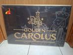 Grande enseigne publicitaire Gouden Carolus (neuve dans un e, Collections, Marques de bière, Enlèvement ou Envoi, Neuf, Panneau, Plaque ou Plaquette publicitaire