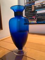 Decoratieve blauwe Vaas (Italaans mondgeblazen), Ophalen