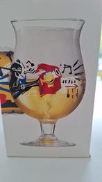 Duvel glas collectors item gesigneerd Henri Pfr in originele, Verzamelen, Biermerken, Ophalen, Nieuw, Glas of Glazen, Duvel