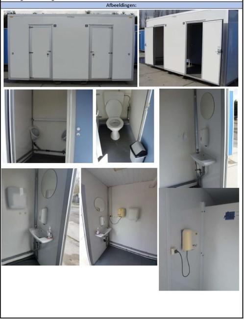 WC Container, Zakelijke goederen, Overige Zakelijke goederen, Ophalen