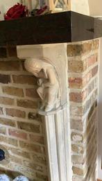 Stenen zuilen voor haard, Huis en Inrichting, Haarden, Ophalen, Zo goed als nieuw
