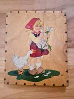Schilderij op hout, Antiek en Kunst, Ophalen of Verzenden