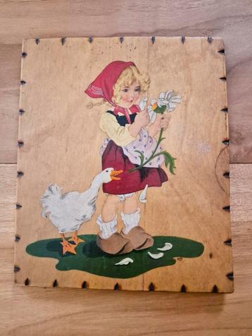 Schilderij op hout  beschikbaar voor biedingen