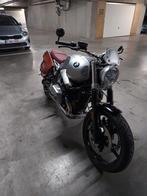 Lederen tas met beugel voor Bmw RnineT, Motoren, Ophalen of Verzenden