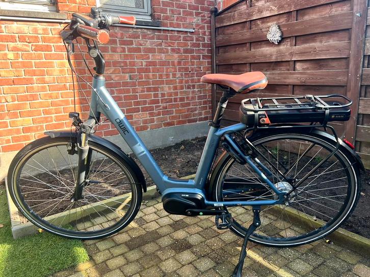 Elektrische fiets, Fietsen en Brommers, Elektrische fietsen, Zo goed als nieuw, Qwic, 47 tot 51 cm, 50 km per accu of meer, Ophalen