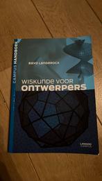 Bavo Langerock - Wiskunde voor ontwerpers, Boeken, Ophalen of Verzenden, Bavo Langerock, Zo goed als nieuw