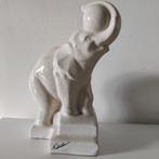 Art deco craquele fontinelle olifant, Antiek en Kunst, Antiek | Keramiek en Aardewerk, Ophalen of Verzenden