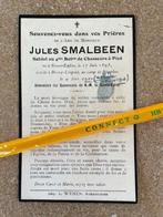 Oorlogslachtoffer Soldaat 4Jagers te voet SMALBEEN Nieuwke, Ophalen of Verzenden, Bidprentje