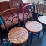 Thonet Fishel stoelen Vintage 4 stuks, Antiek en Kunst, Ophalen