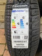 2 X 195/65 R15 91T DUNLOP Winterbanden, Auto-onderdelen, Banden en Velgen, Ophalen, 15 inch, Nieuw, Winterbanden