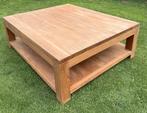 Teakhout salontafel, Huis en Inrichting, Tafels | Salontafels, Ophalen, Gebruikt, Teakhout