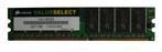 2 GB Corsair VS1GB333 Value Select 1 GB (2x1 GB) DDR 333 MHz, Computers en Software, RAM geheugen, Ophalen of Verzenden, Nieuw